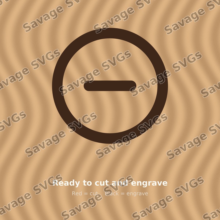 Minus Circle Icon