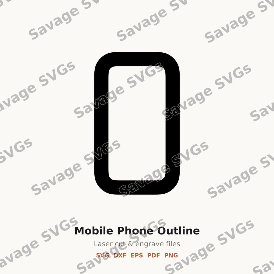 Mobile Phone Outline