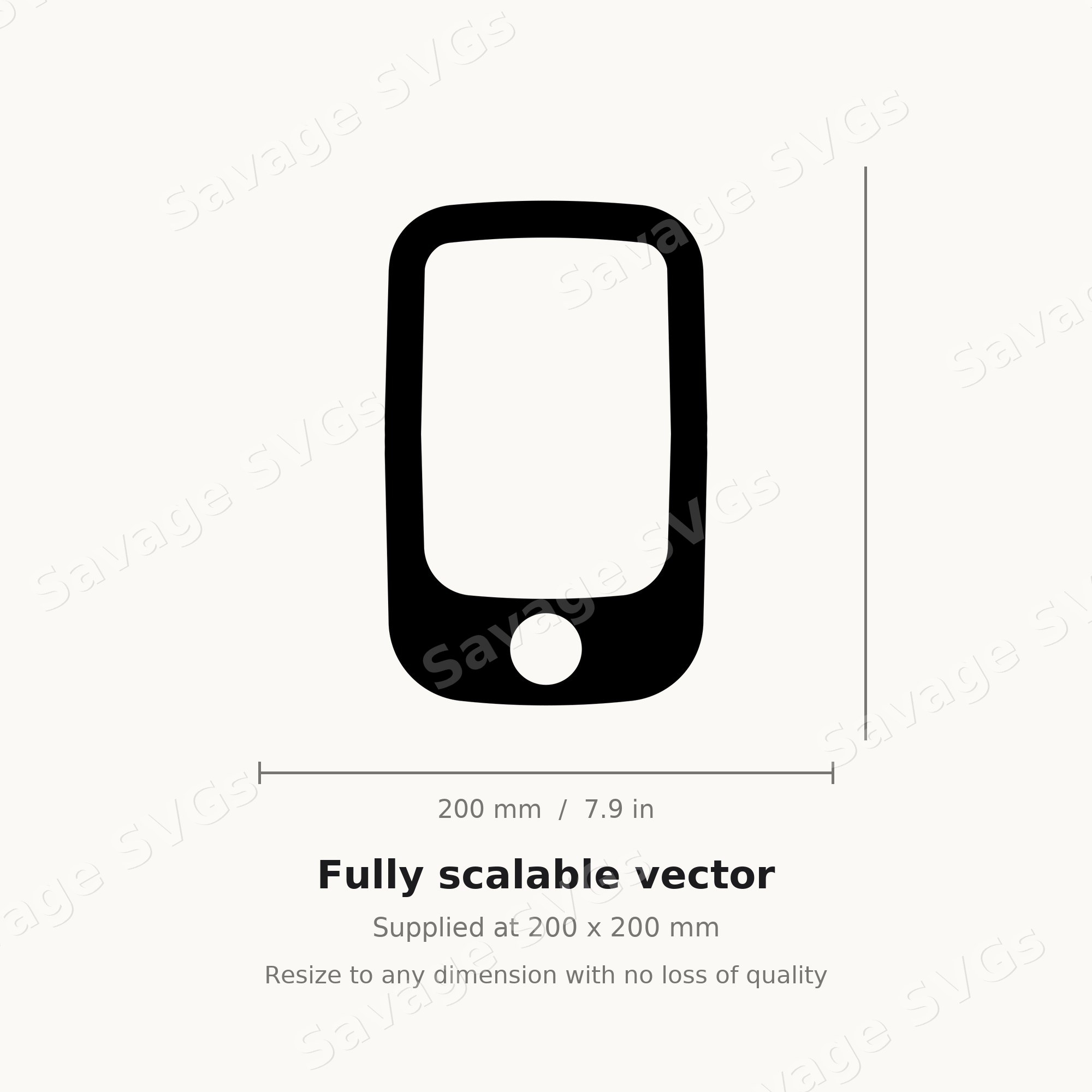 Mobile Phone Outline