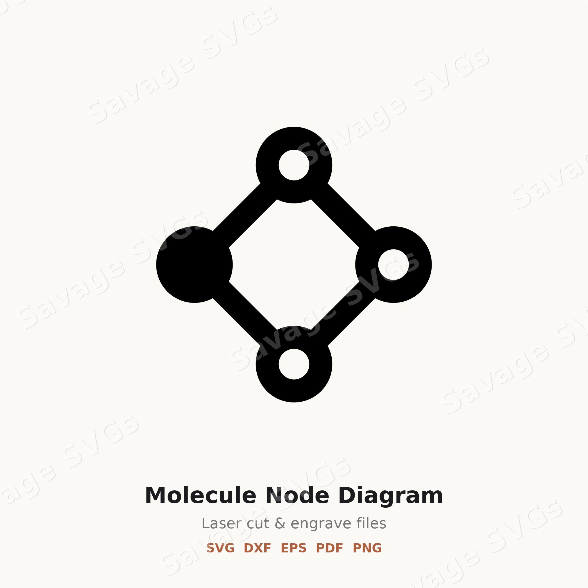 Molecule Node Diagram