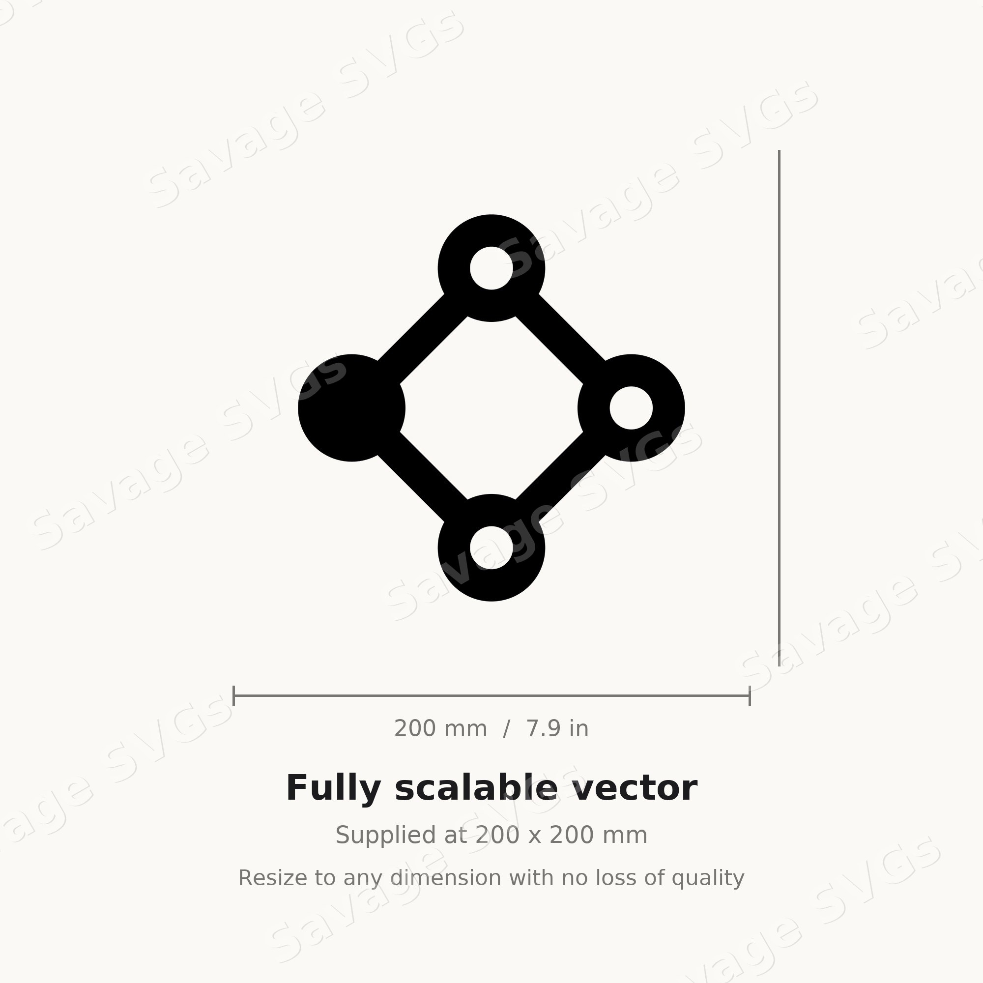 Molecule Node Diagram