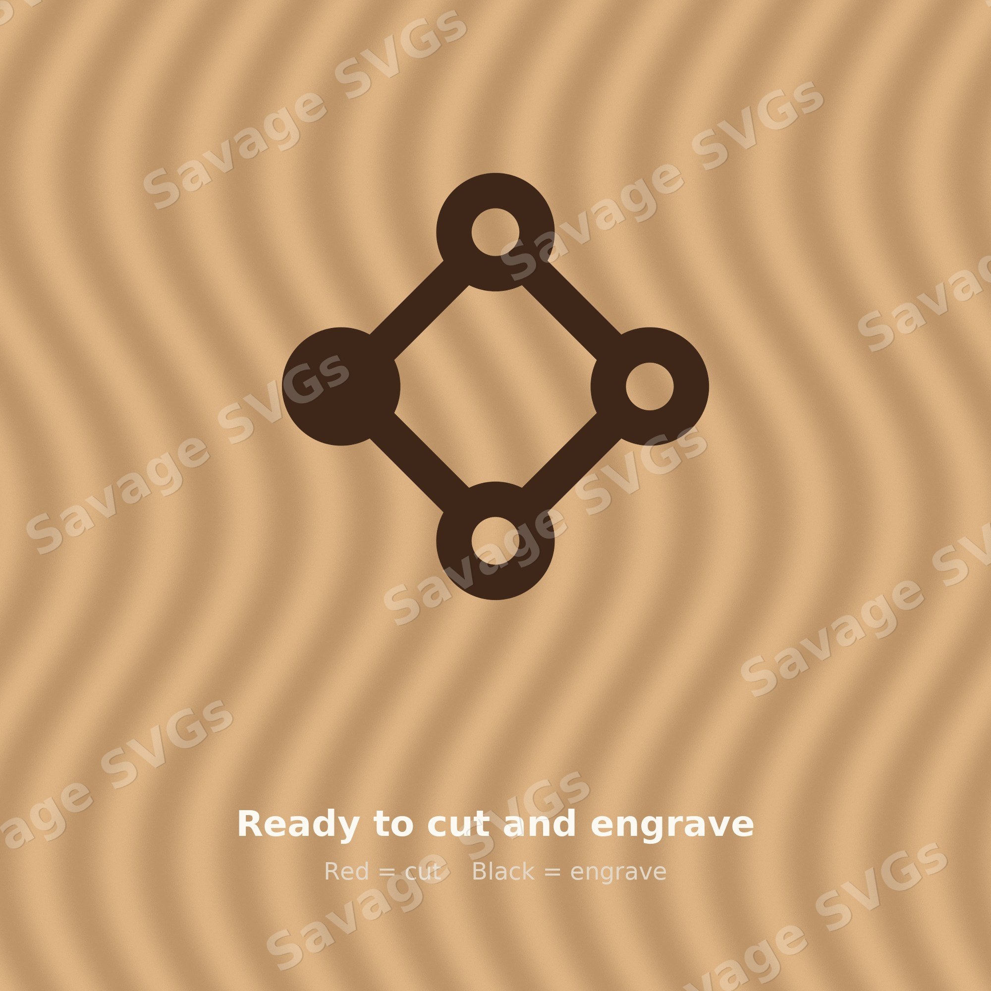 Molecule Node Diagram
