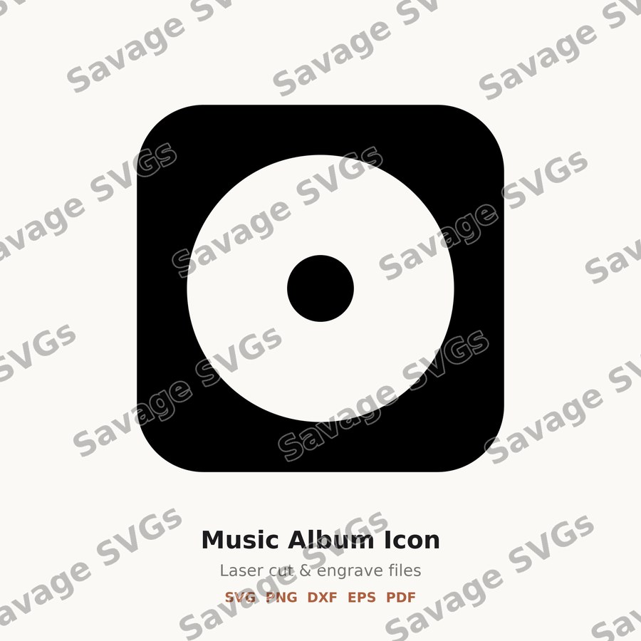 Music Album Icon