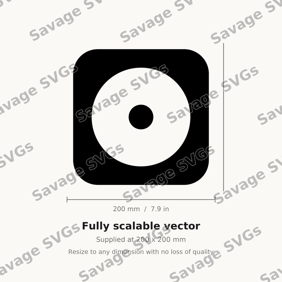 Music Album Icon