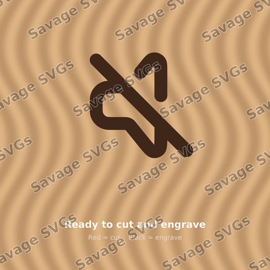 Mute Speaker Icon