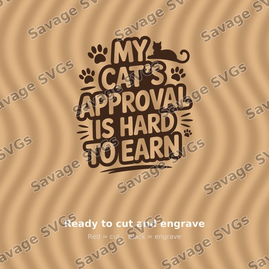 My Cat's Approval Is Hard To Earn