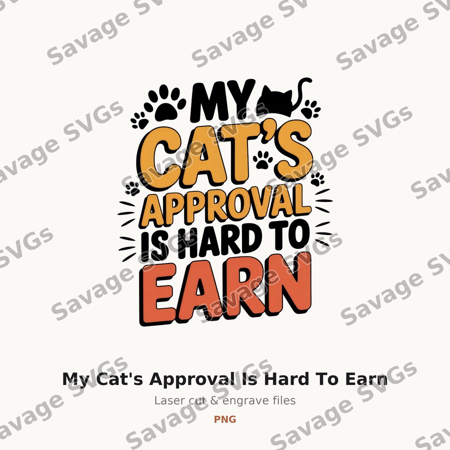My Cat's Approval Is Hard To Earn