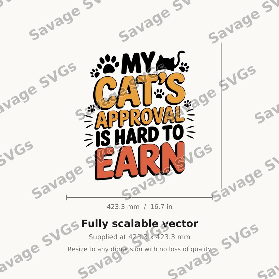 My Cat's Approval Is Hard To Earn