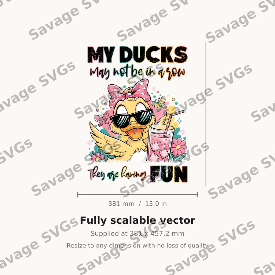 My Ducks May Not Be In A Row