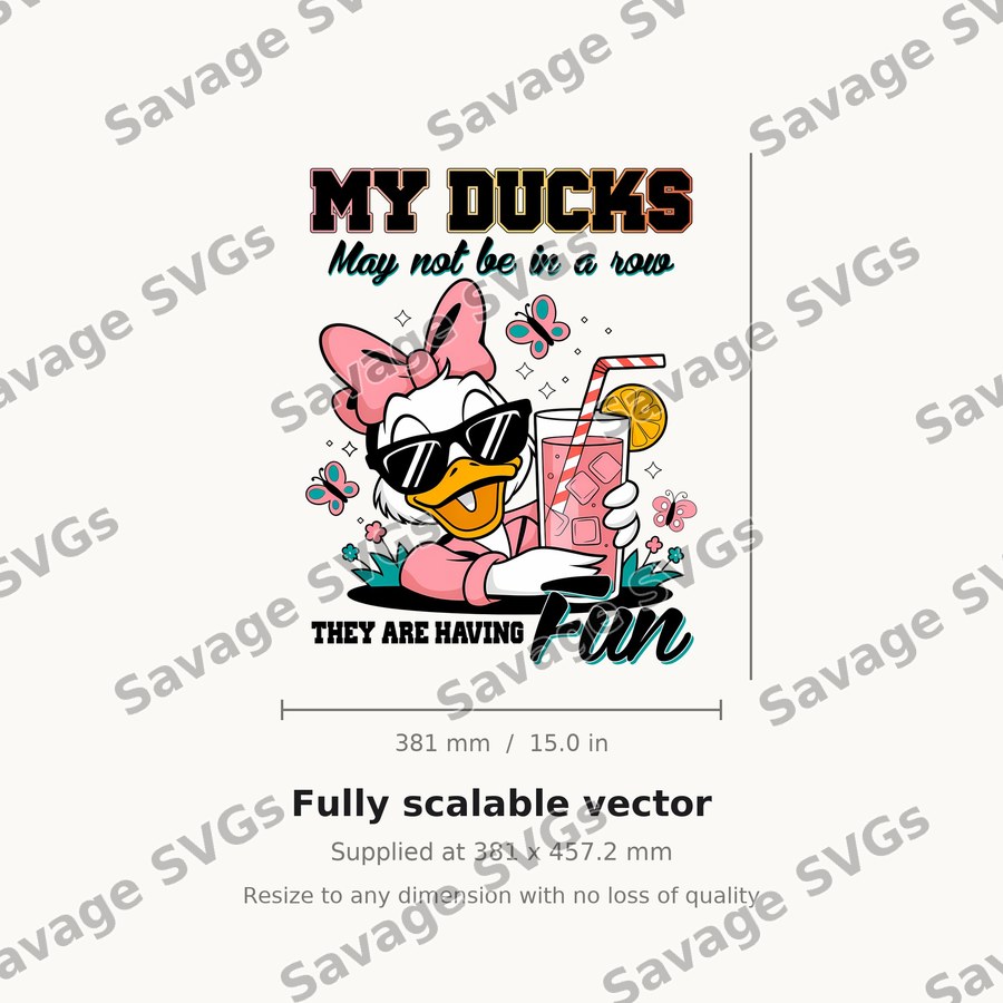 My Ducks May Not Be In A Row