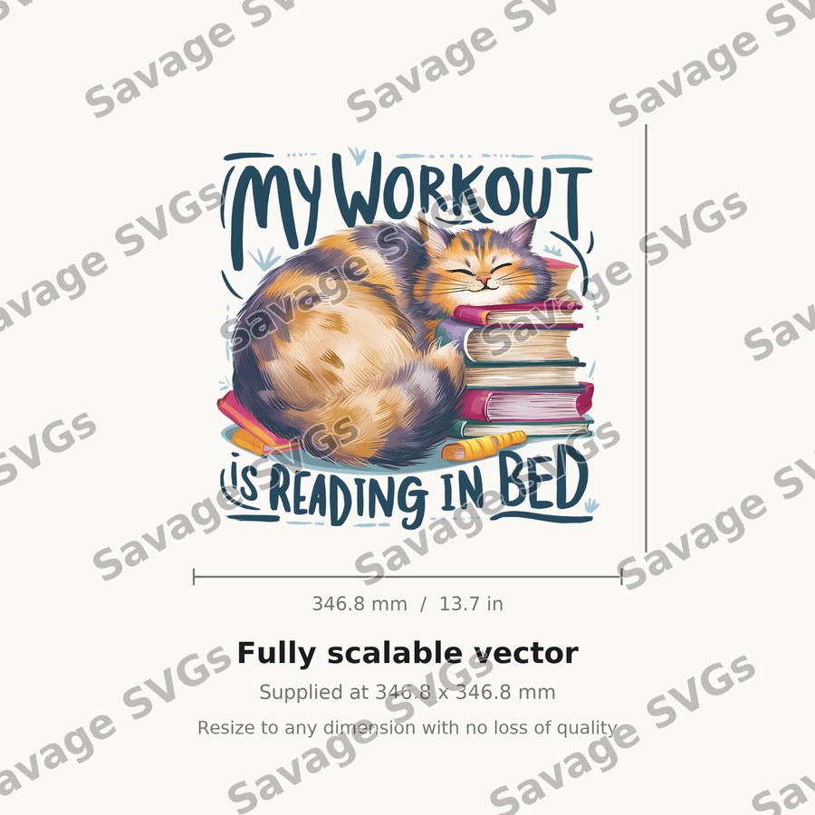 My Workout Is Reading In Bed