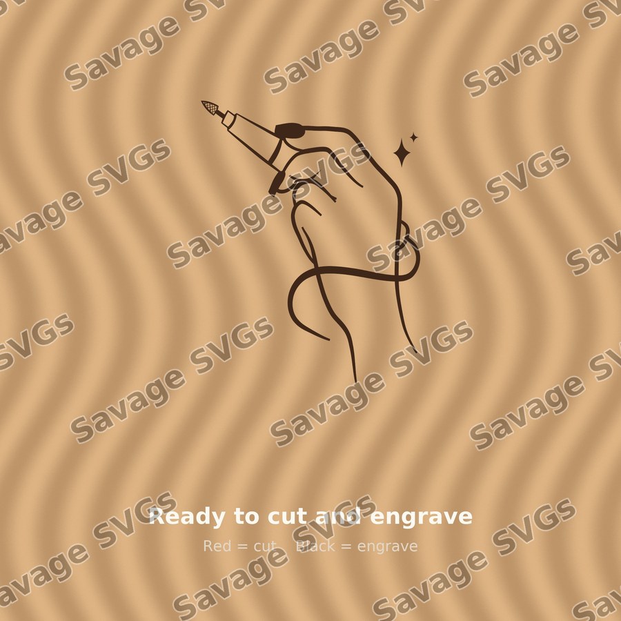 Nail Drill In Hand 01