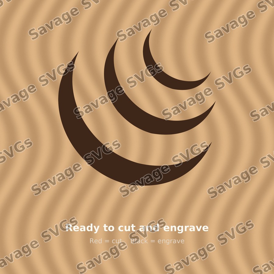 Nested Crescent Moons