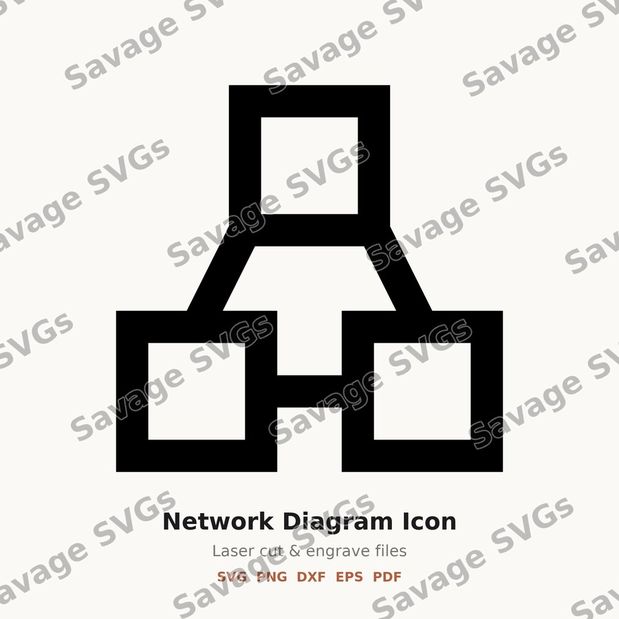 Network Diagram Icon