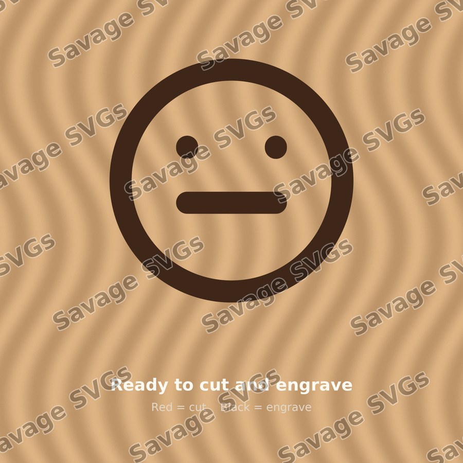 Neutral Face Emoji