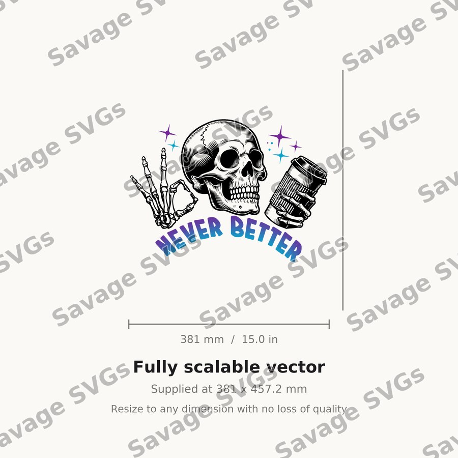 Never Better Skull