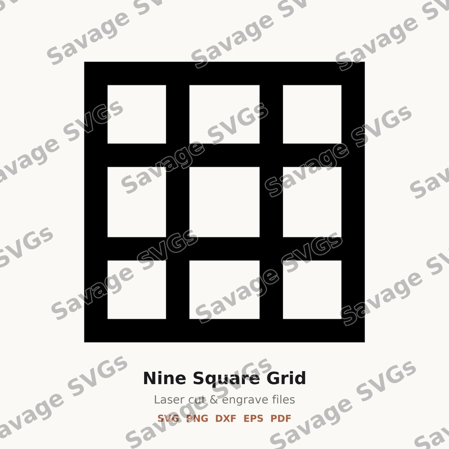 Nine Square Grid