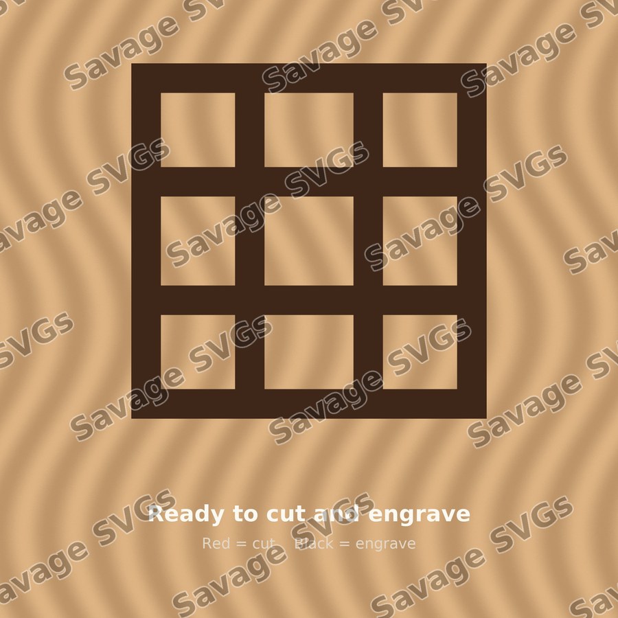 Nine Square Grid