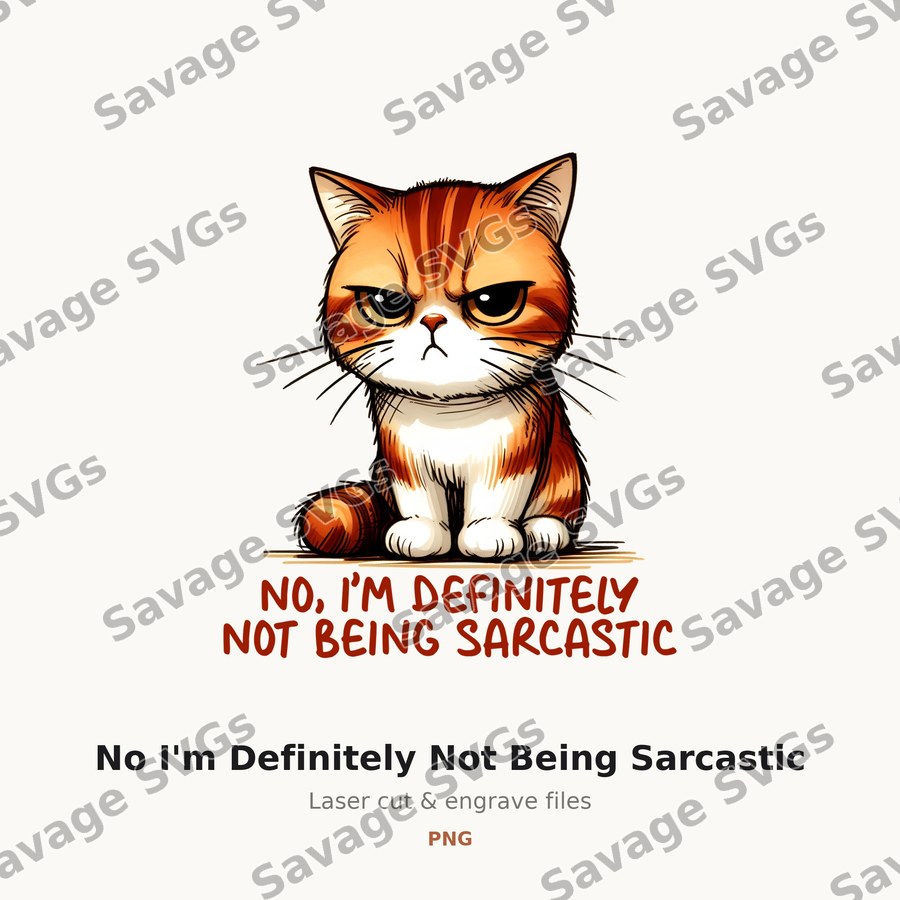 No I'm Definitely Not Being Sarcastic