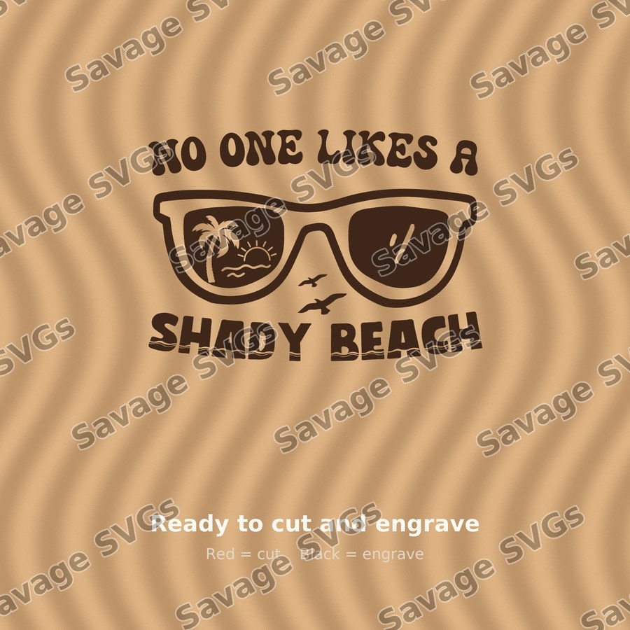 No One Likes A Shady Beach BACK 01