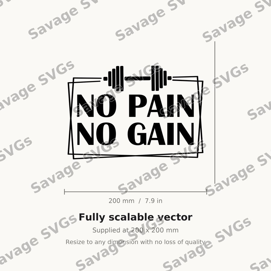 No Pain No Gain 01