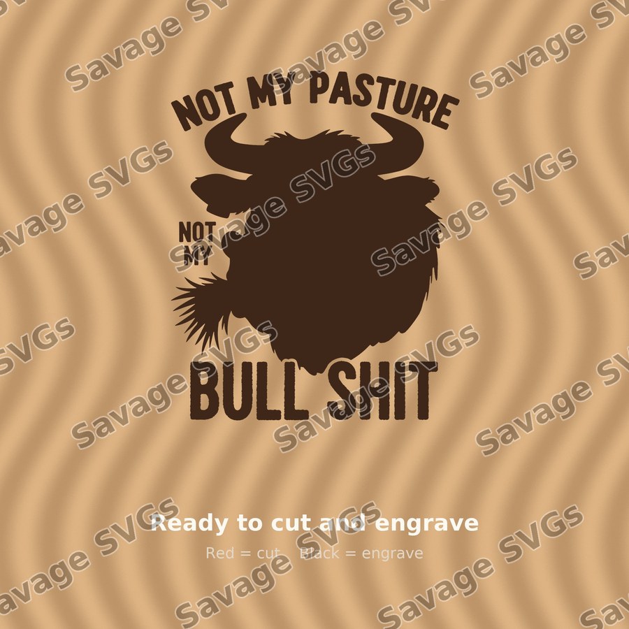 Not My Pasture Bull