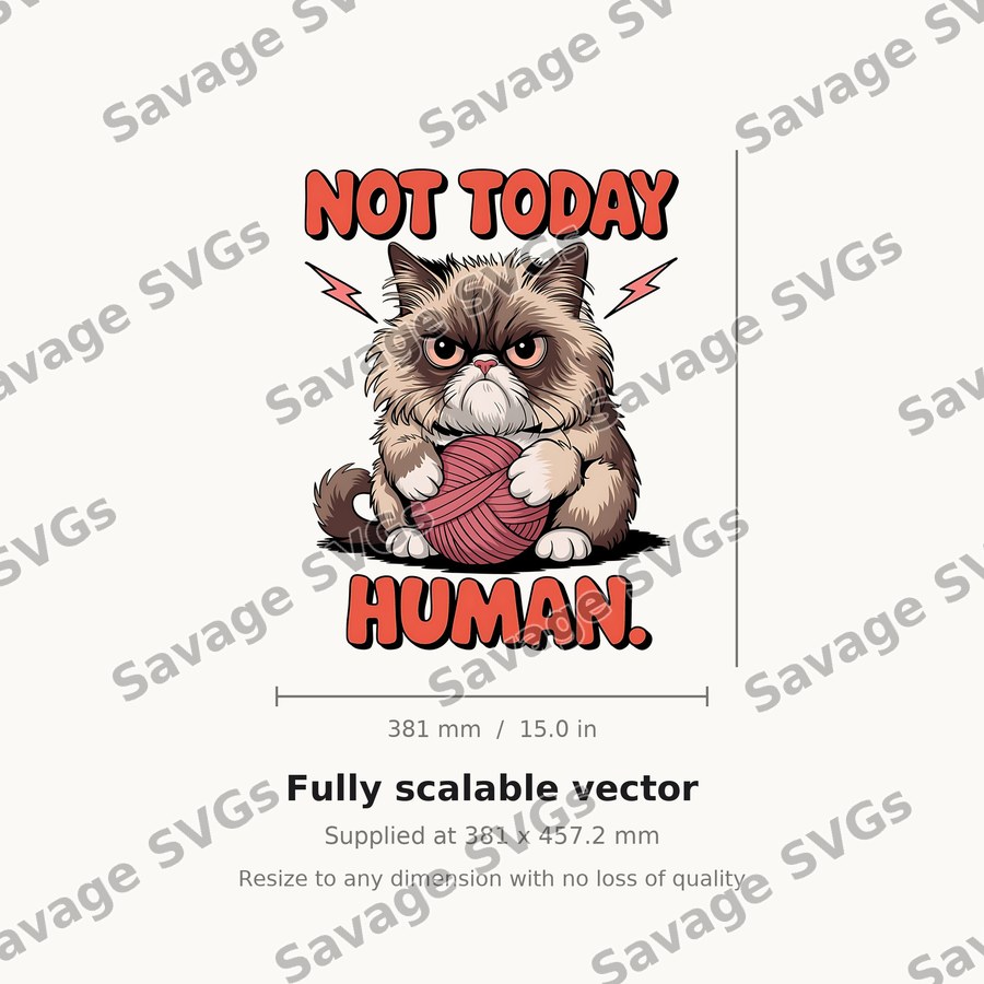 Not Today Human