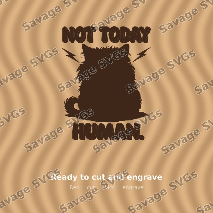 Not Today Human