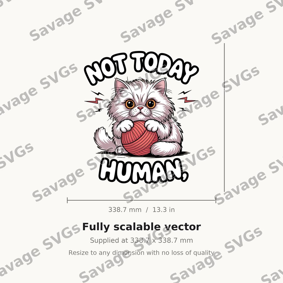 Not Today Human