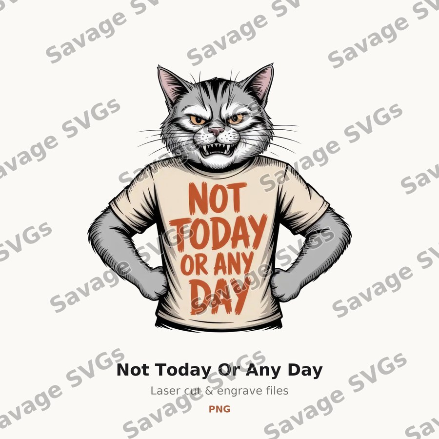 Not Today Or Any Day