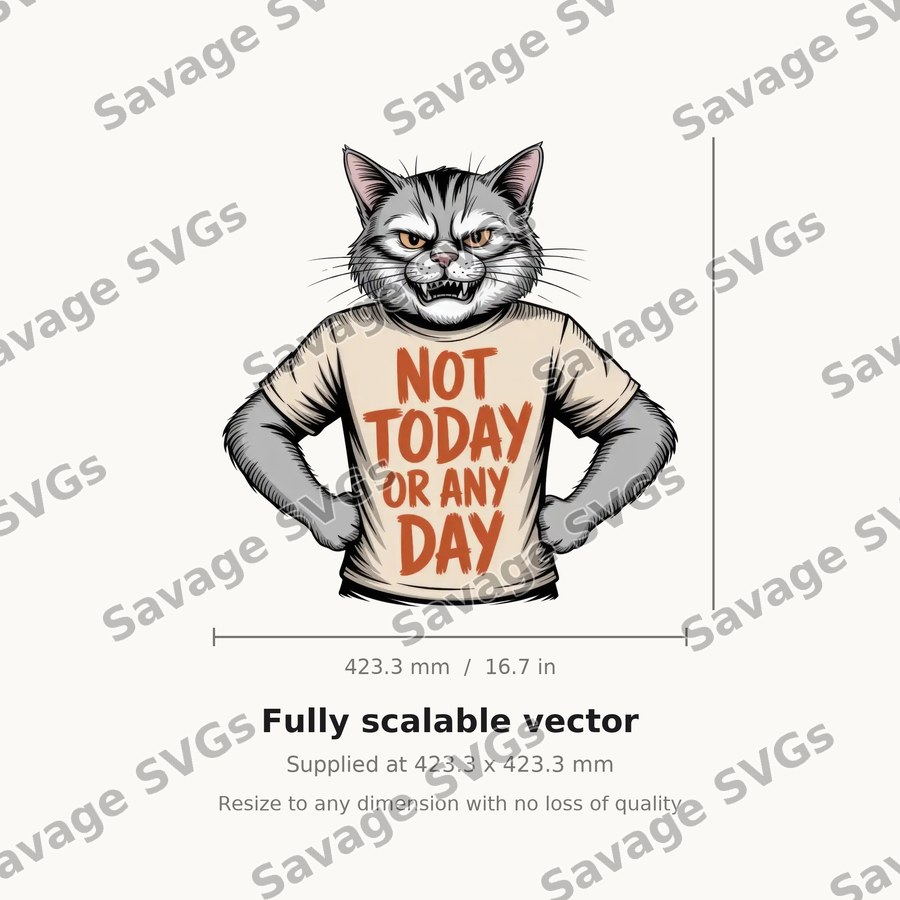 Not Today Or Any Day