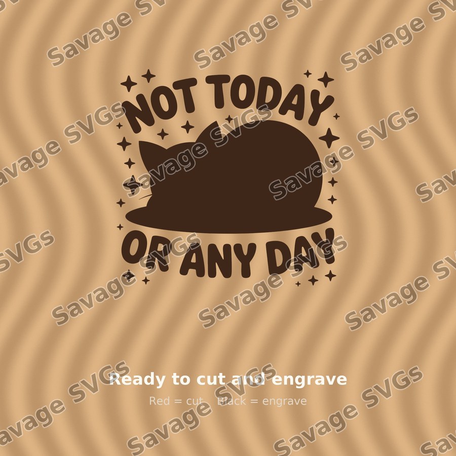 Not Today Or Any Day
