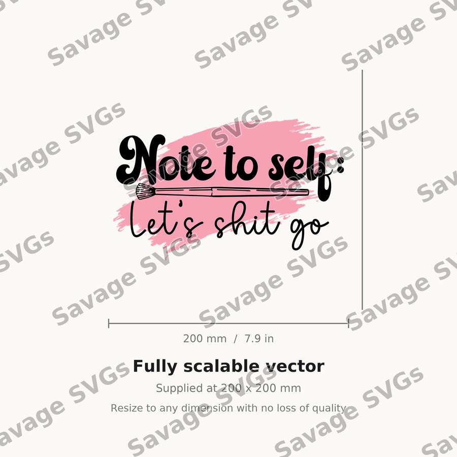 Note To Self Quote