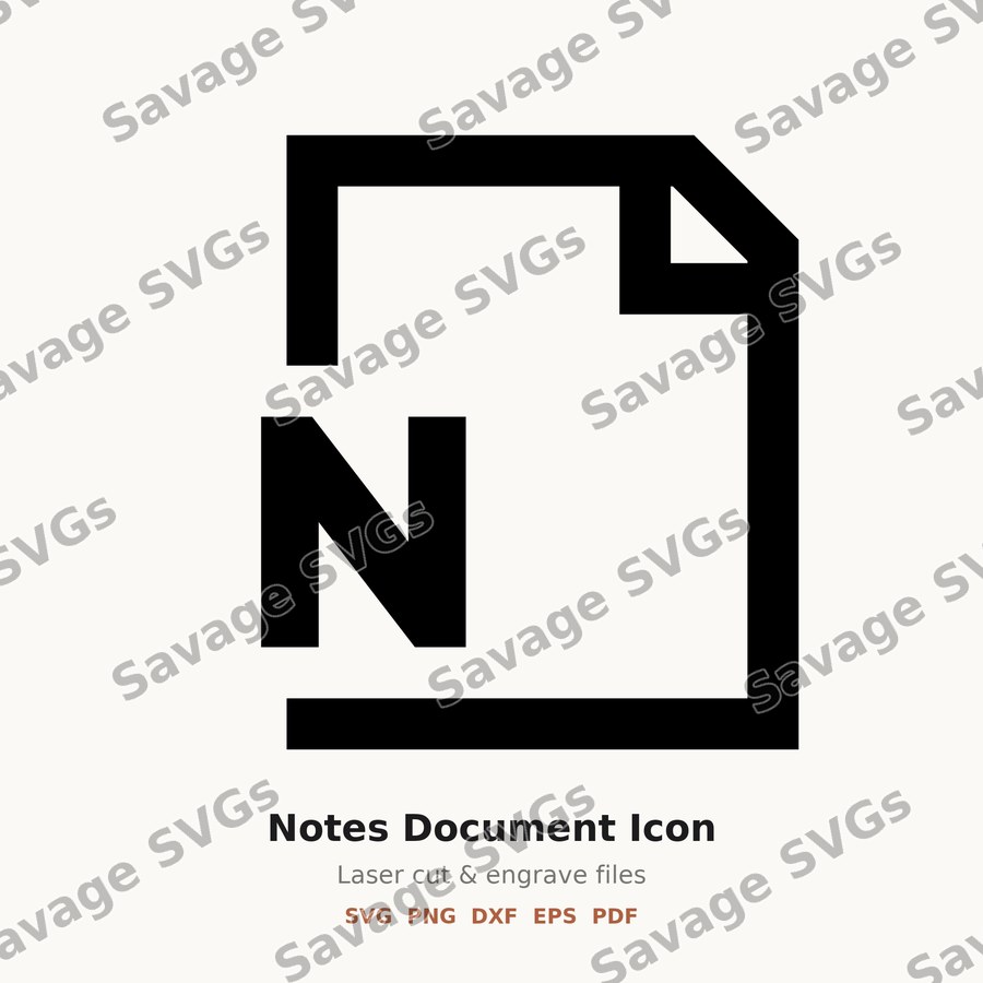 Notes Document Icon