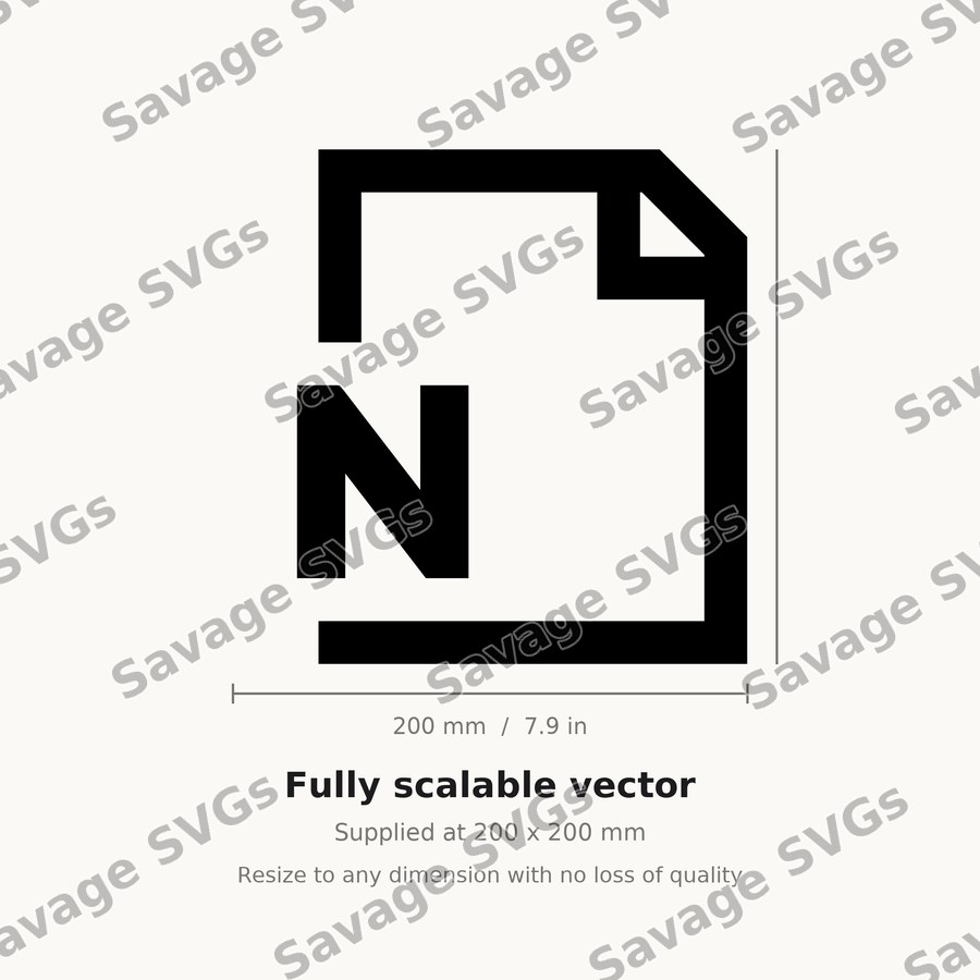 Notes Document Icon