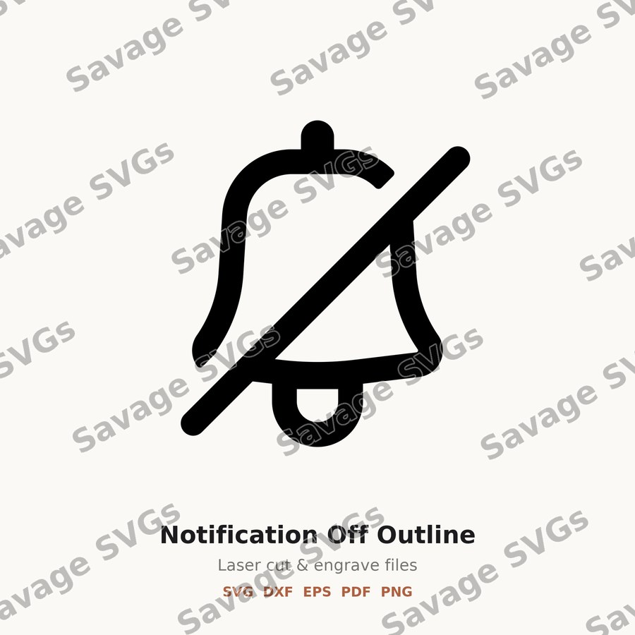 Notification Off Outline