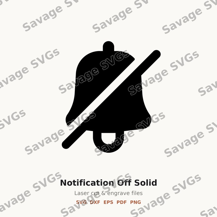 Notification Off Solid