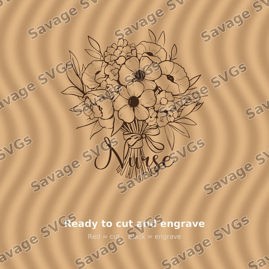 Nurse Floral Bouquet