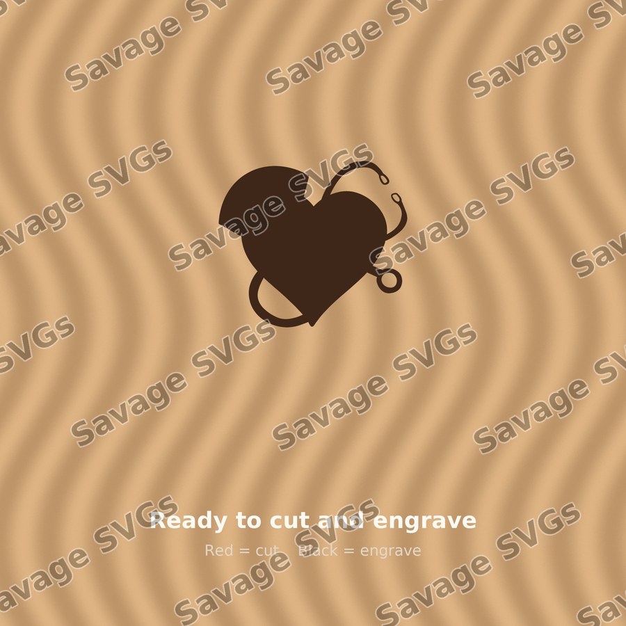 Nurse Heart Stethoscope