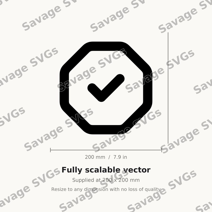 Octagon Checkmark