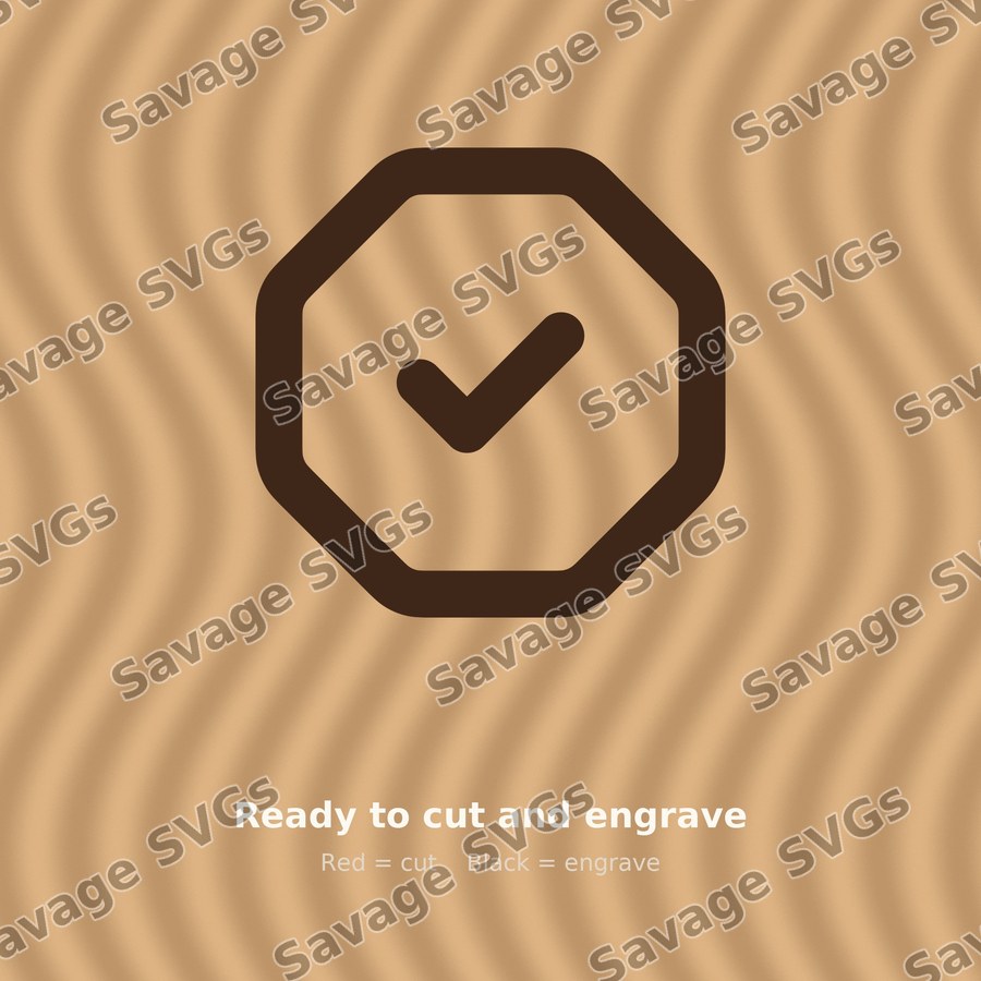 Octagon Checkmark