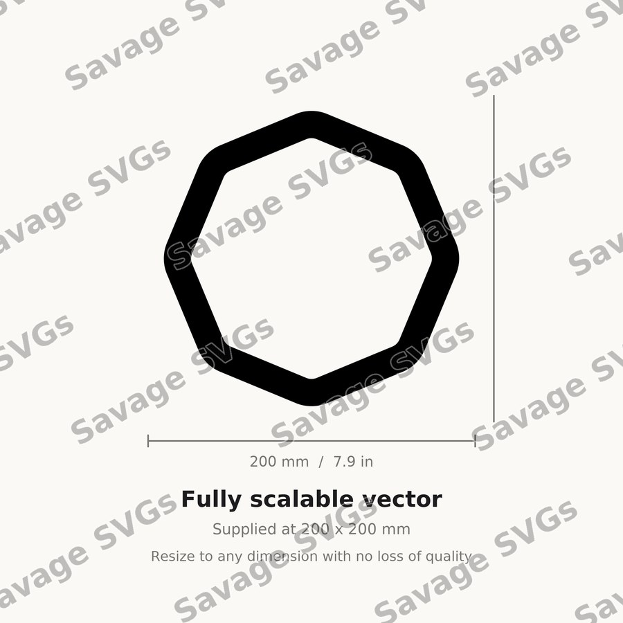 Octagon Outline