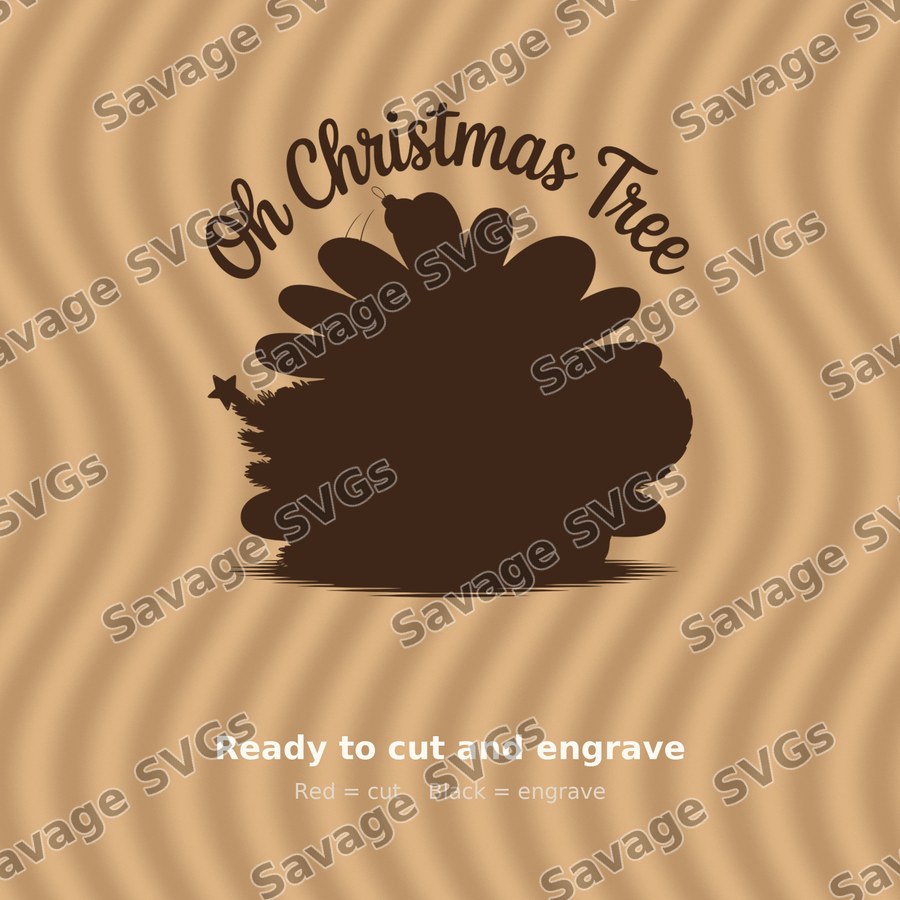 Oh Christmas Tree Cat