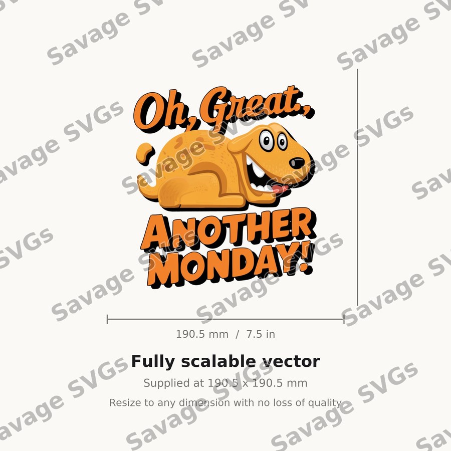 Oh Great Another Monday