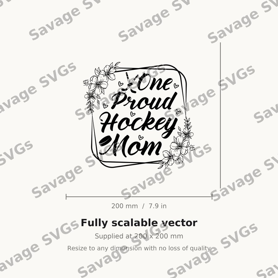 One Proud Hockey Mom