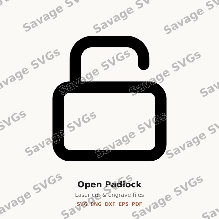 Open Padlock