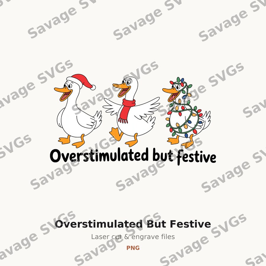 Overstimulated But Festive