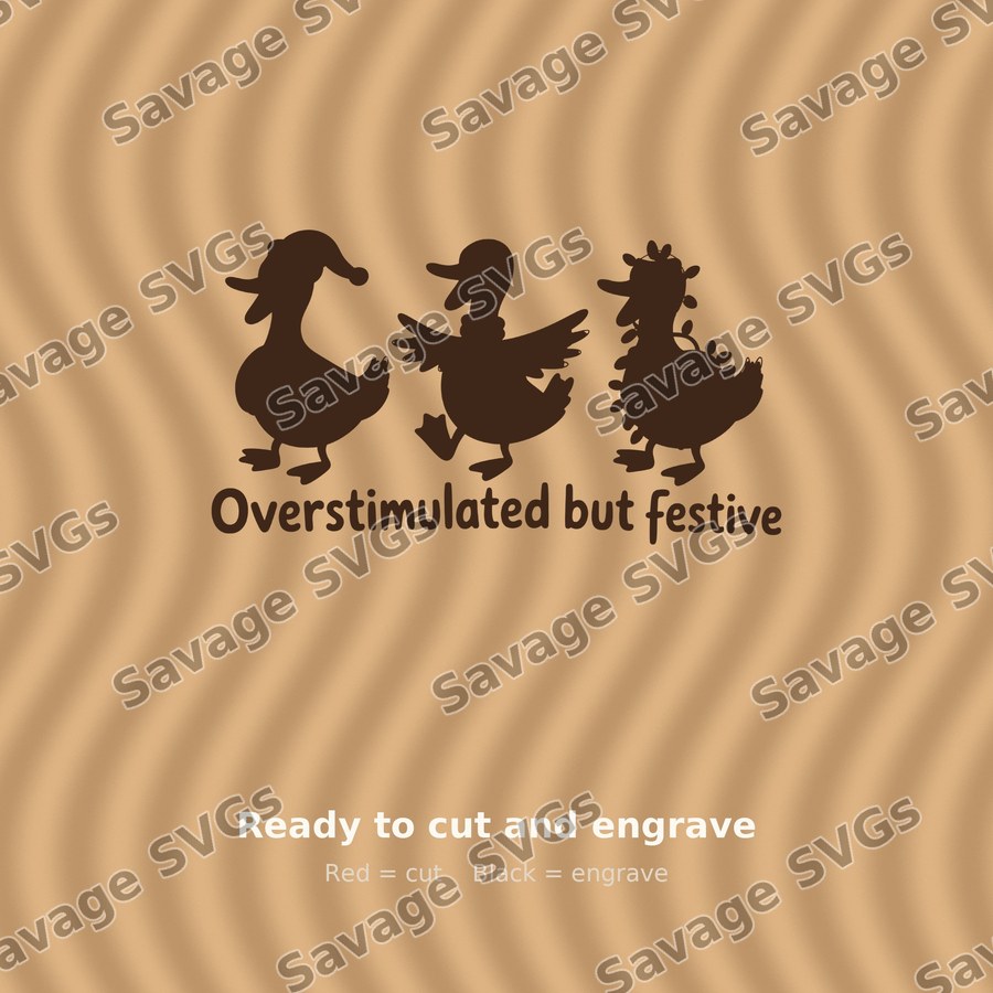 Overstimulated But Festive