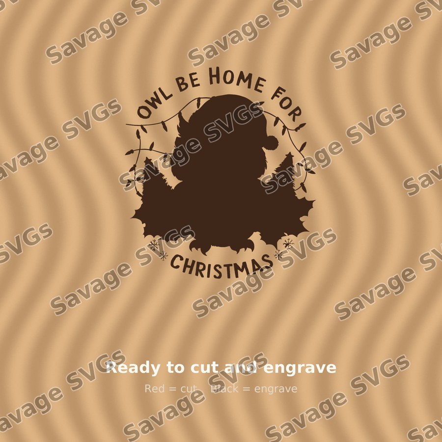 Owl Be Home For Christmas