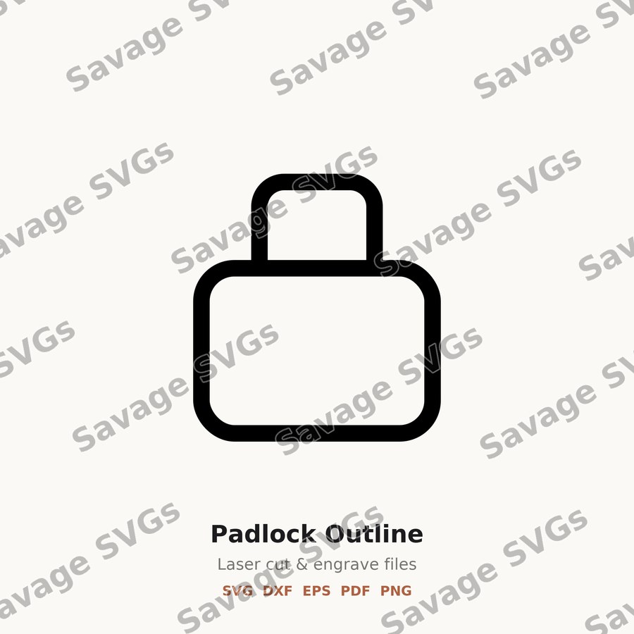 Padlock Outline